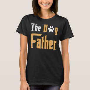Mens Animal Dog Father Daddy Best Dad Happy Father T-Shirt