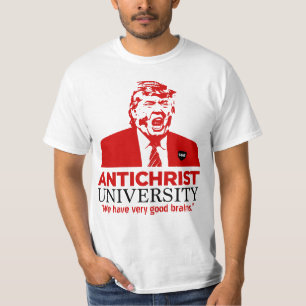 Men's ANTICHRIST UNIVERSITY Trump T-shirt