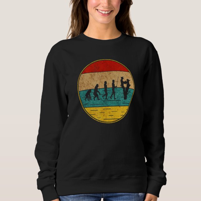 Mens   Arborist Tree Logger Woodworker Chainsaw Sweatshirt (Front)