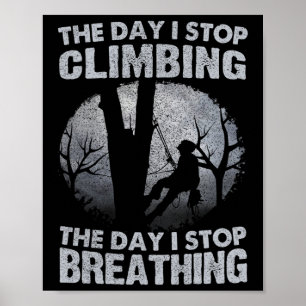 Mens Arborist Tree Trimmer Logger Lumberjack Men S Poster