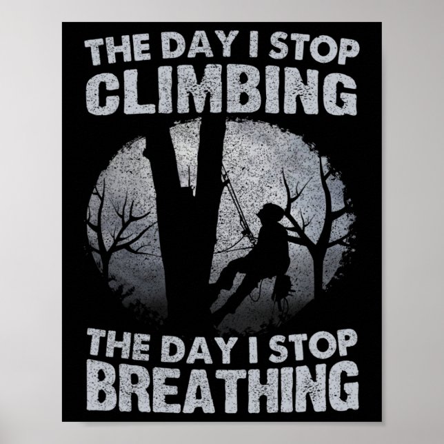 Mens Arborist Tree Trimmer Logger Lumberjack Men S Poster (Front)