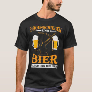 Mens Archery Beer Archer Drinking T-Shirt