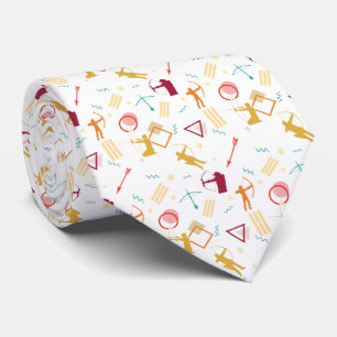 Men's Archery - Boys Bow and Arrow Pattern Tie