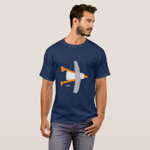 Mens Art T-Shirt: Classic Seagull by John Dyer T-Shirt