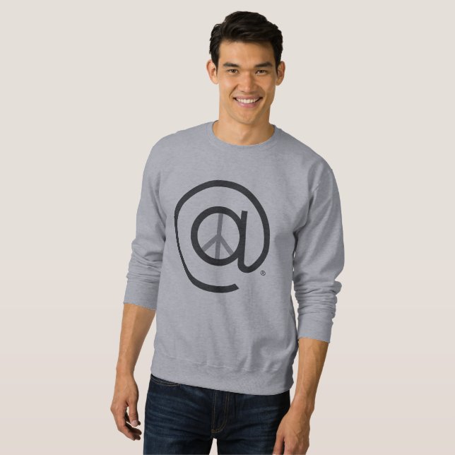 Men's At Peace Basic Sweatshirt (Front Full)