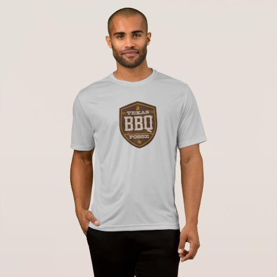 Men's Athletic T-Shrit - Texas BBQ Posse Logo T-Shirt