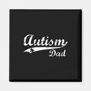 Mens Autism Dad Gifts Autism Awareness Gift  Magnet