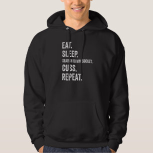 Mens Auto Mechanic Funny Garage Fix Cars Mechanic Hoodie
