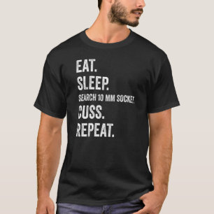 Mens Auto Mechanic Funny Garage Fix Cars Mechanic T-Shirt