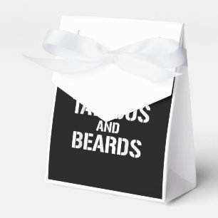 Mens Awesome Electricians Have Tattoos And Beards Favor Box
