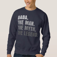 Mens Baba The Man The Myth The Legend Grandpa