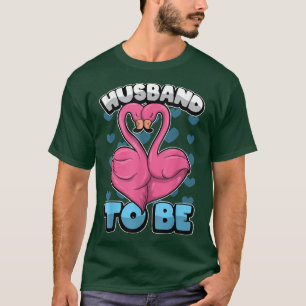 Mens Bachelor Husband To Be Groom Stag Party Flami T-Shirt