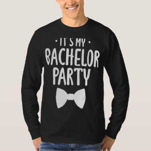 Mens Bachelor Marriage Groom Wedding Bachelor Par T-Shirt