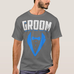Mens Bachelor Wedding Groom Marriage Matching Bach T-Shirt