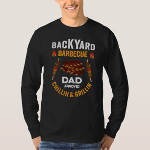 Mens Backyard Barbecue Grillin And Chillin T-Shirt