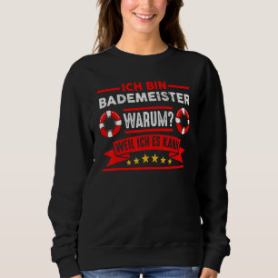 Mens Bademeister Grandpa Like A Normal Grandpa Sweatshirt