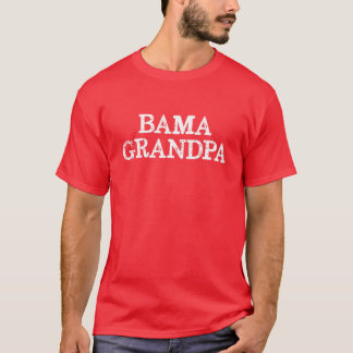 Mens Bama Grandpa Alabama Grandfather T-Shirt