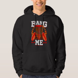Mens Bang Me Disc Golf Frisbee Golf Chains Disc S Hoodie