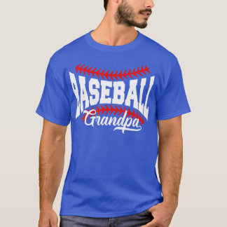 Mens Baseball Grandpa  T-Shirt