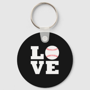 Mens Baseball Love Player Or Coach Sports Team T S Keychain