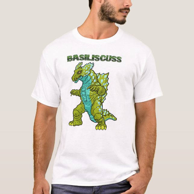Men's Basic Basiliscuss T-Shirt (Front)