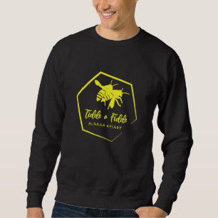Men's basic black shirt with our yellow bee logo