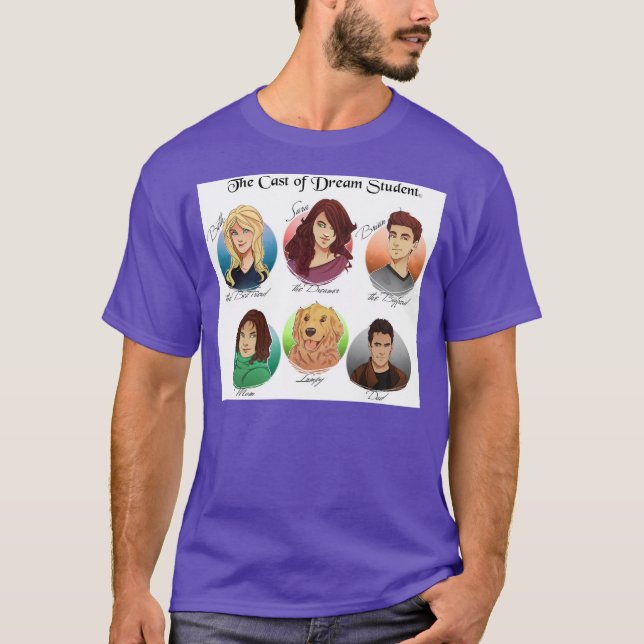 Men's Basic Dark T-Shirt (Front)