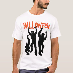 Men's Basic Halloween T-Shirt/Zombies T-Shirt