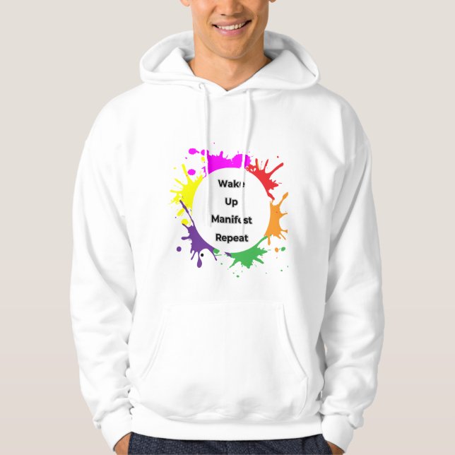 Men's Basic Hooded Sweatshirt (Front)