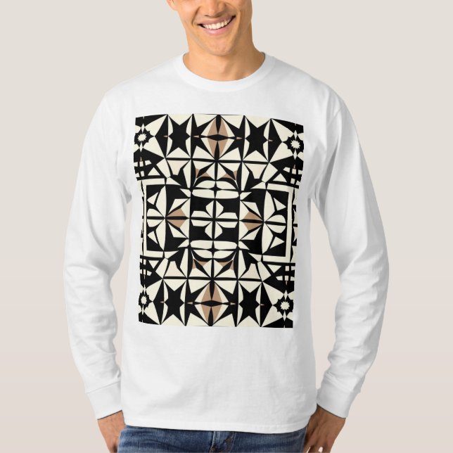 MEN'S BASIC LONG SLEEVE T-SHIRT (Front)