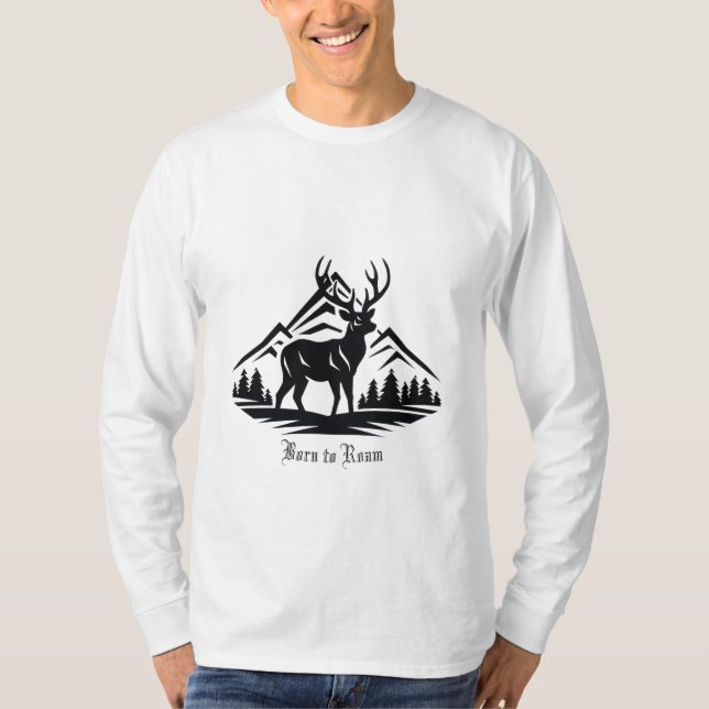 Men's Basic Long Sleeve T-Shirt  (Front)