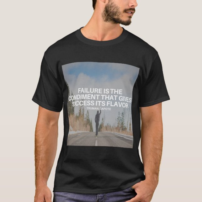Men's Basic Motivational Quote T-Shirt (Front)