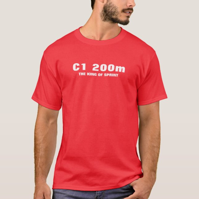 Men's Basic T-Shirt | 200 metres (Front)