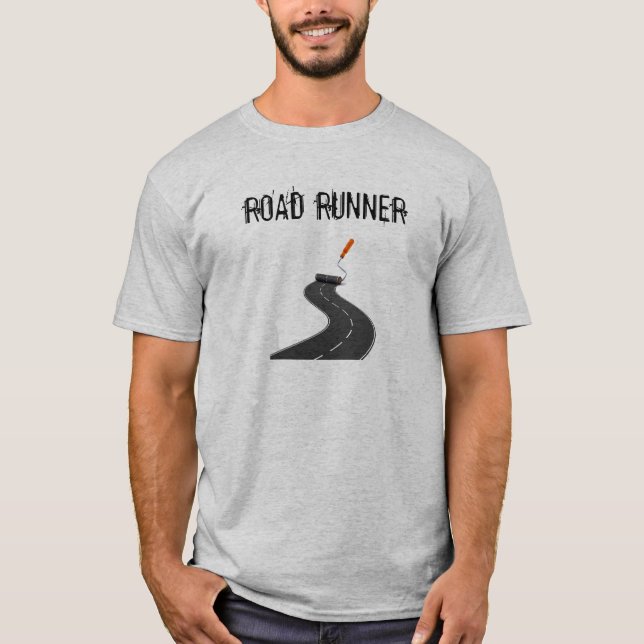 Men's Basic T-Shirt | Road Runner 3 (Front)