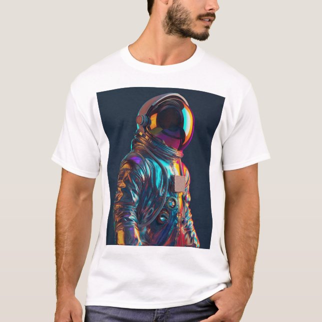 Men's Basic T-Shirt  Space (Front)