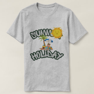 Men's Basic T-Shirt Summer Holiday