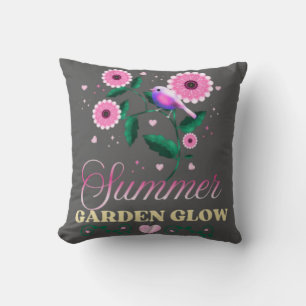 Men's Basic T-Shirt Throw Pillow