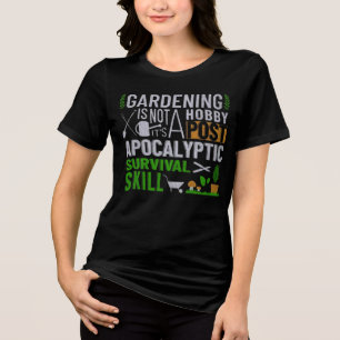 Men's Basic T-Shirt Tri-Blend Shirt
