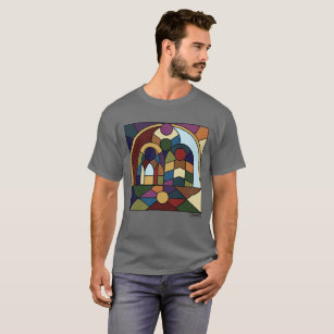 Men's Basic T-Shirt with Colorblock