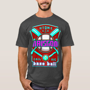 Men's Basic T-Shirt with Colourful Digital Design 