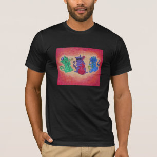 Men's Basic Tee Shirt Jazz Cats