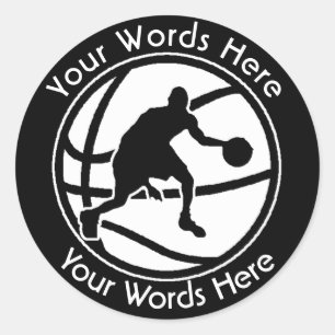Men's Basketball Custom Sticker