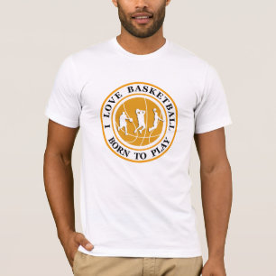 Men's Basketball Theme T-Shirt