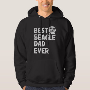 Mens Beagle Dad Best Beagle Dad Ever Dog Fathers Hoodie