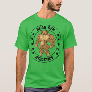 Mens Bear Gym Athletics, Bodybuilding gym for alph T-Shirt