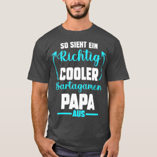Mens Bearded Dragons Papa Fathers Day Father Beard T-Shirt