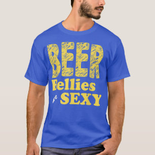 Mens Beer Bellies are Sey Mens Funny Beer Drinking T-Shirt