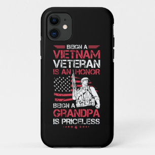 Mens Being A  Vietnam Veteran Is A Honour Gift For iPhone 11 Case