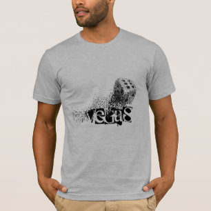 Mens Bella Canvas T-Shirt-Vegas Dice T-Shirt