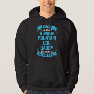 Mens Bernese Mountain Dad Hoodie